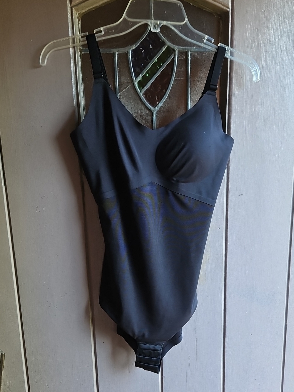 Honeylove Black Shapewear One-Piece Bodysuit